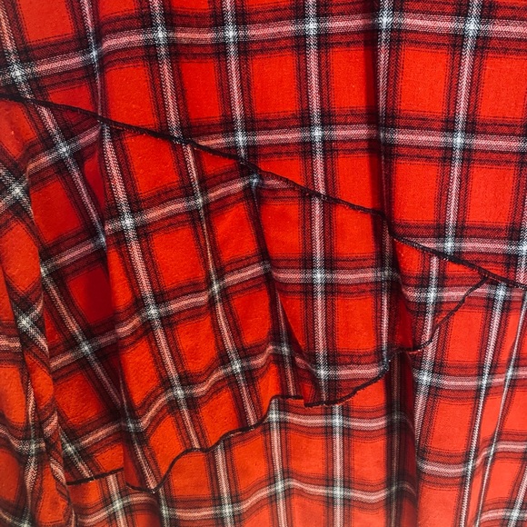 Red & Black Pattern Dress - Picture 3 of 4